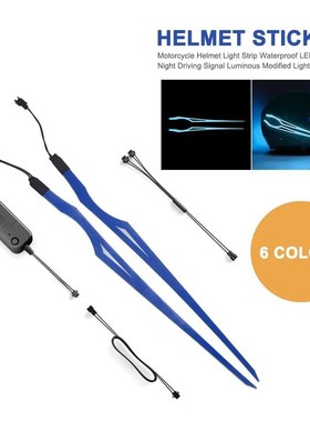 Sticker Light-Strip Helmet Motorcycle-Accessories Luminous-L