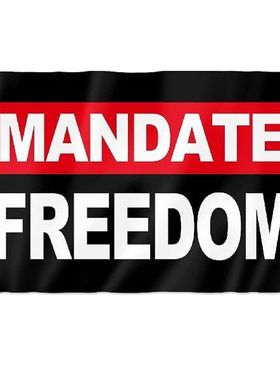 3x5 Mandate Freedom Flag No Mandates Flag With Metal