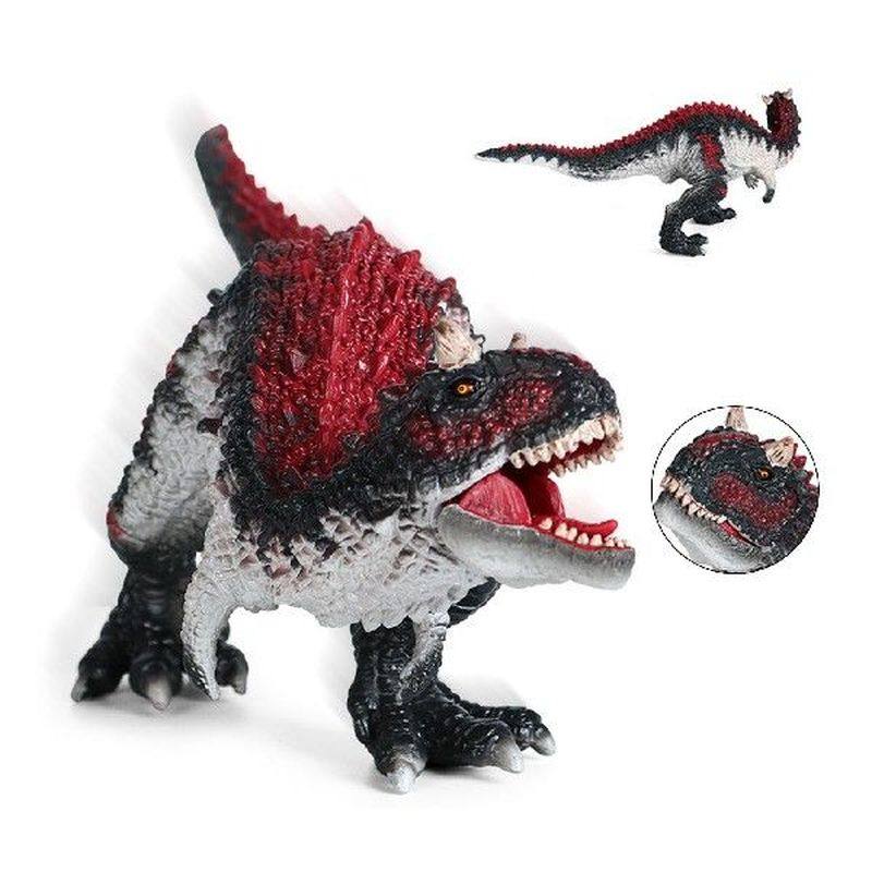 carnotaurus dinosaur action figures open mouth savage