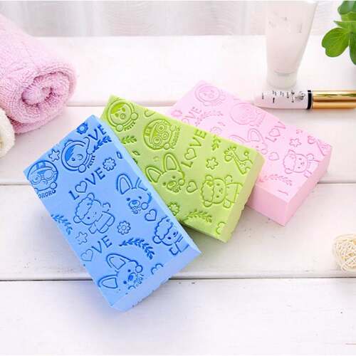 HOT 1PC Bath Sponge Soft Scrubber Body Scrub Treatts Shower