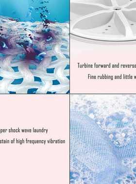 Mini Portable nderwear Rotating urbo Washing Machine Busines