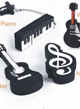 Notes usb flash drive 64g piano usb flash drive 32g letterin