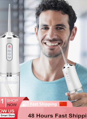 Irrigador Oral de agua, hilo Dental portátil reca