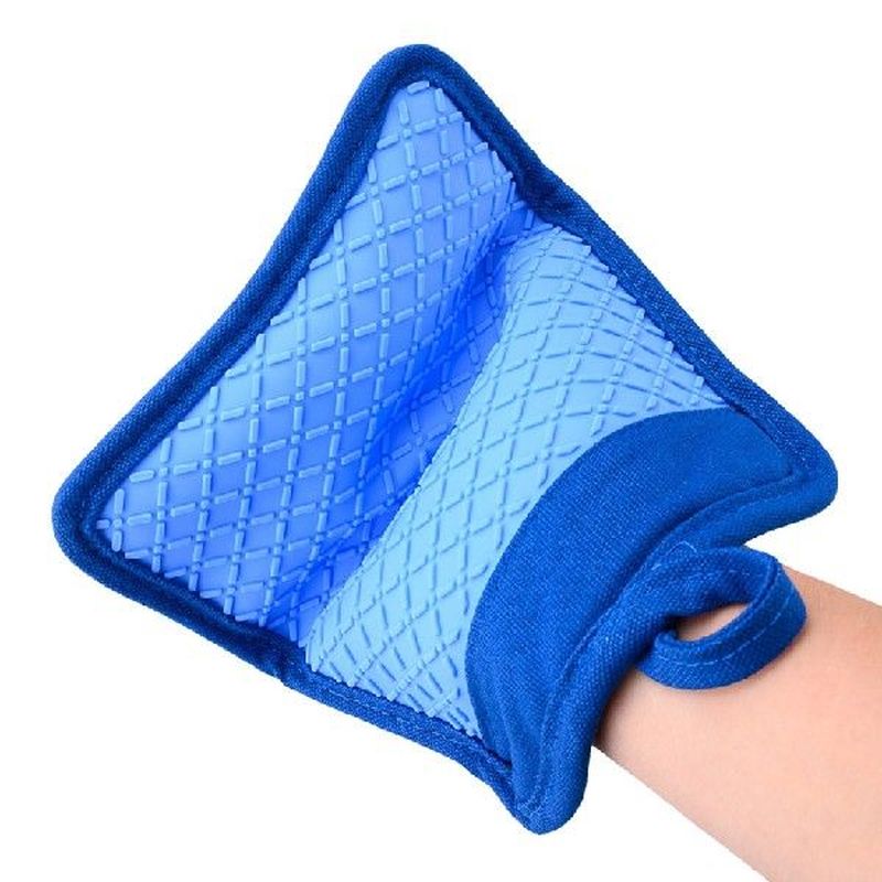 Kitchen Heat Resistant Silicone Glove Oven Mitts Pot Holder