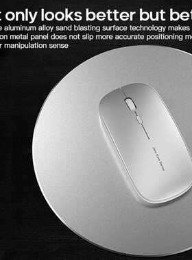 1pcs Aluminium Alloy Mouse Pad Non-slip Gaming Mouse Pad Com