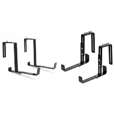 Promotion! 1 Pair Hook Trough Plant Pot Hanging Hooks Rail