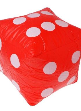 Interesting Party Game Props Inflatable PVC Big Dice Toy