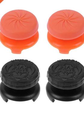 2pcs Dubbele Rocker Verbeterde Verhoogde Rubber Analoge Stic