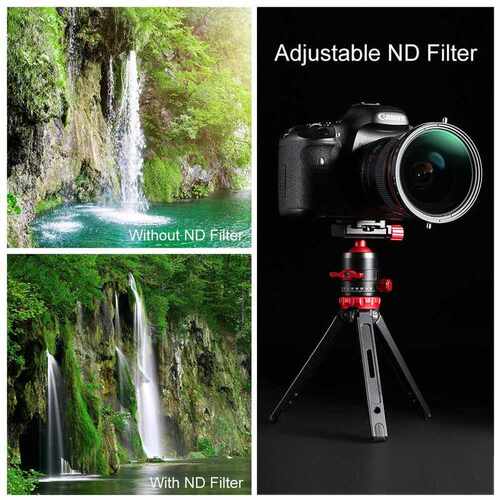 2in1 Fader Variable ND Filter+CPL Circular Polarizing Filter