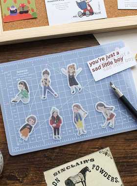 A3 A4 A5 Translucent Cutting Mats Pvc Grid Lines Self Healin