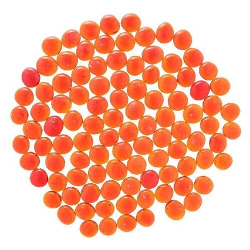 100Pcs Solid Color Marbles, Fishtank Pebbles for Aquarium ,