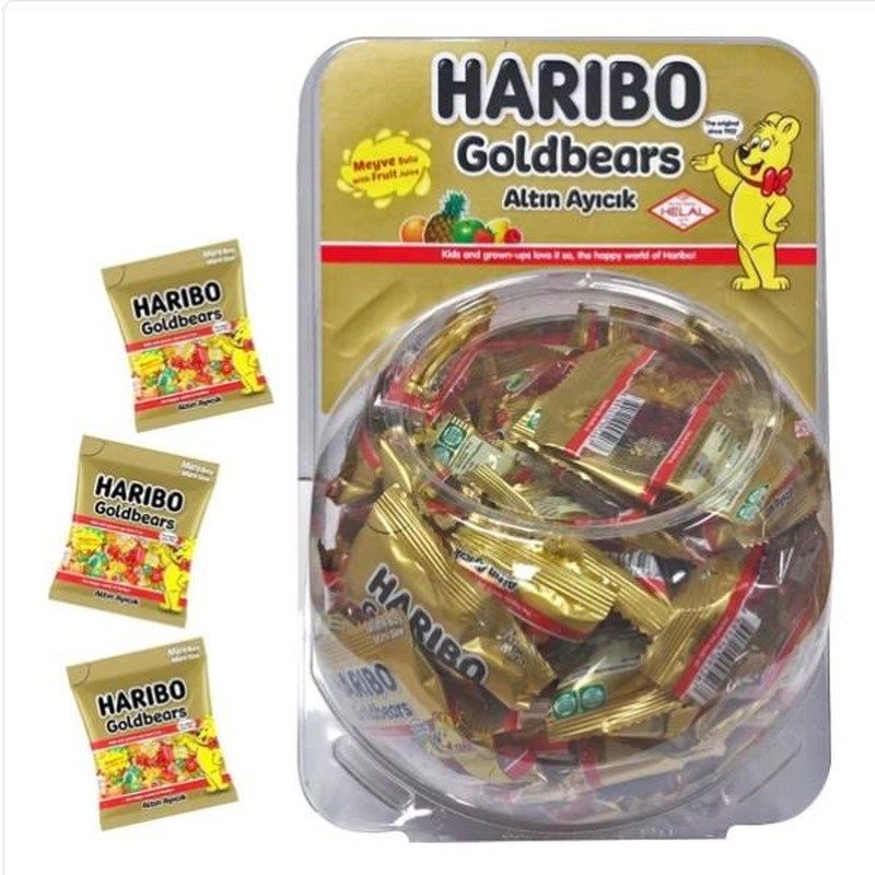 Haribo Globe 12,5 gr 75 packages 750 pieces