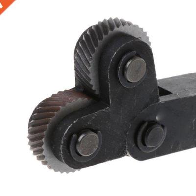 7pcs Knurling Tool 0.5 1 2mm Diagonal Dual Wheel Linear Knur