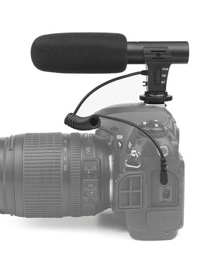 Stereo Camcorder Microphone DSLR Camera Microfone For Nikon