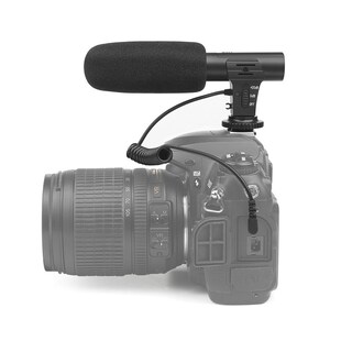 Stereo Camcorder Microphone DSLR Camera Microfone For Nikon