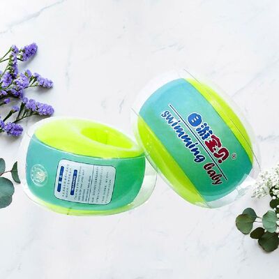 1 Pair Arm Floaties Kids Roll Inflatable Swim Arm Bands Floa