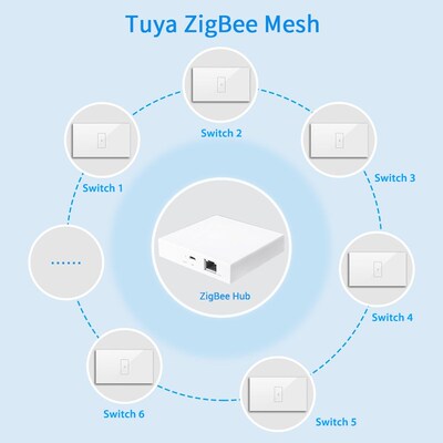 Tuya Smart Life ZigBee 3.0 Boiler Water Heater Switch 4400W