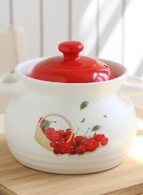Earthen casserole high temperature stew soup pot ceramic