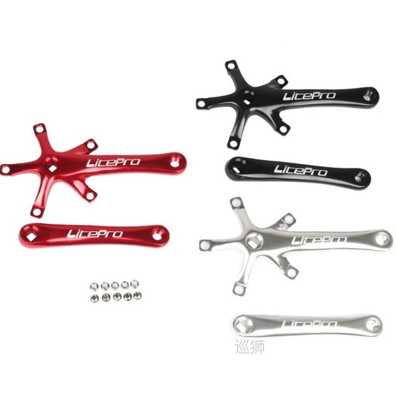 Litepro Bicycle Crankset Integrated Single Chainwheel Crank