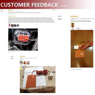 car Engine Oil Pan Sump Tank Heater Pad 250W Silicone oil he