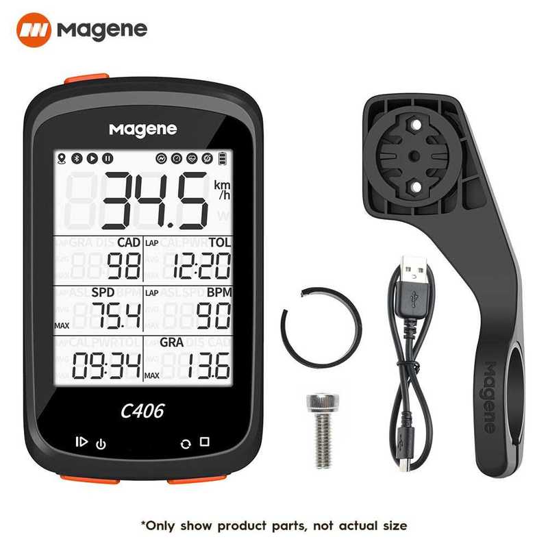 GPS Bike Computer Wireless Bicycle Speedometer Odometer with