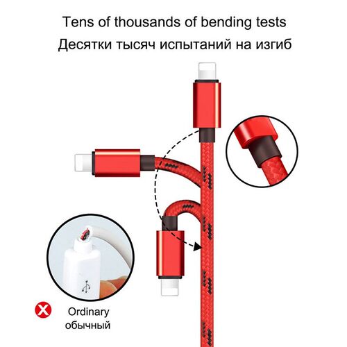 SB Charger Cable Data Cord Apple iPhone 11 XS X XR 7 8 Plus