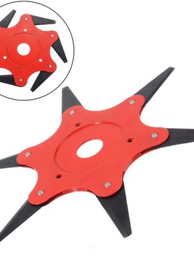 6 Teeth Brush Cutter Blade Trimmer Metal Blades Trimmer Head