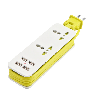 EU/US/UK Plug Extension Socket Outlet Portable Travel Power