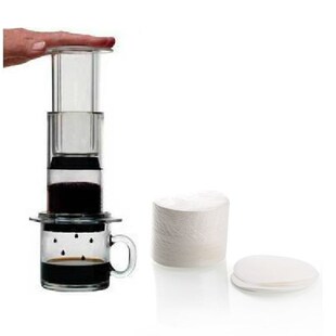 350pcs Coffee Filter Paper Round 64mm For Aeropress Coffee M