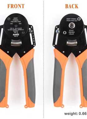 IWISS IWD-12/16/20 mini hand tool Closed Barrel Crimper 4 Wa