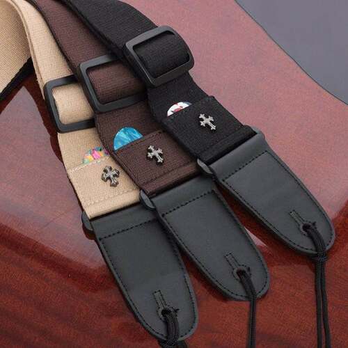 Electric Guitar Strap Acoustic Folk Guitarra Belt Straps Vin