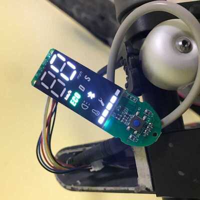 Dashboard for Xiaomi M365 Pro Scooter Circuit Board with Scr
