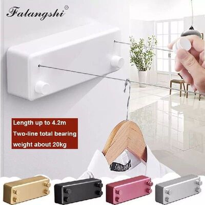 Clothes Line Dryer Bathroom Accessories Drying Rack