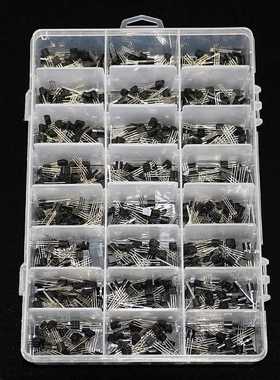 840pcs/set 24Values TO-92 Transistor Assortment Kit BC327 BC