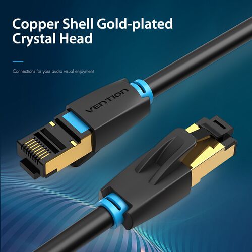 Cat8 Ethernet Cable RJ45 SSTP Patch Cable 40Gbps RJ 45 Lan C