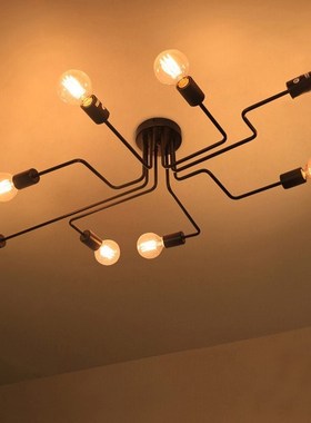 black Chandeliers lamp lustres Modern dining Living Room hot