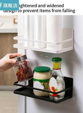 Refrigerator Spice Rack Kitchen Jars Storage Shelf For Bathr