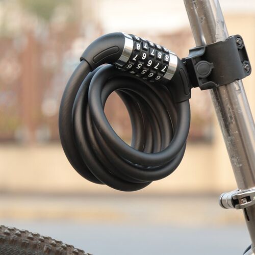 Bicycle lock anti-theft mountain bike password lock 1.8m/1.2