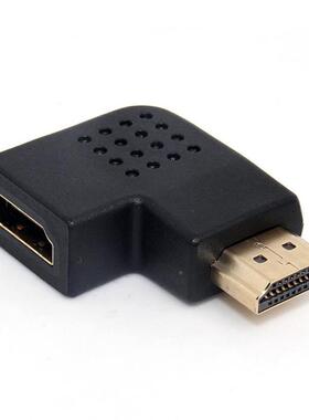 MecallQBN 1PC 90 e gree Vertical Flat HDMI MaDle toFemae Ada