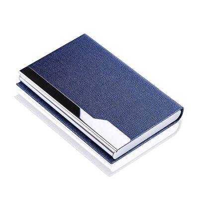 Professional Business Card Holder with Magnetic Buckle Slim