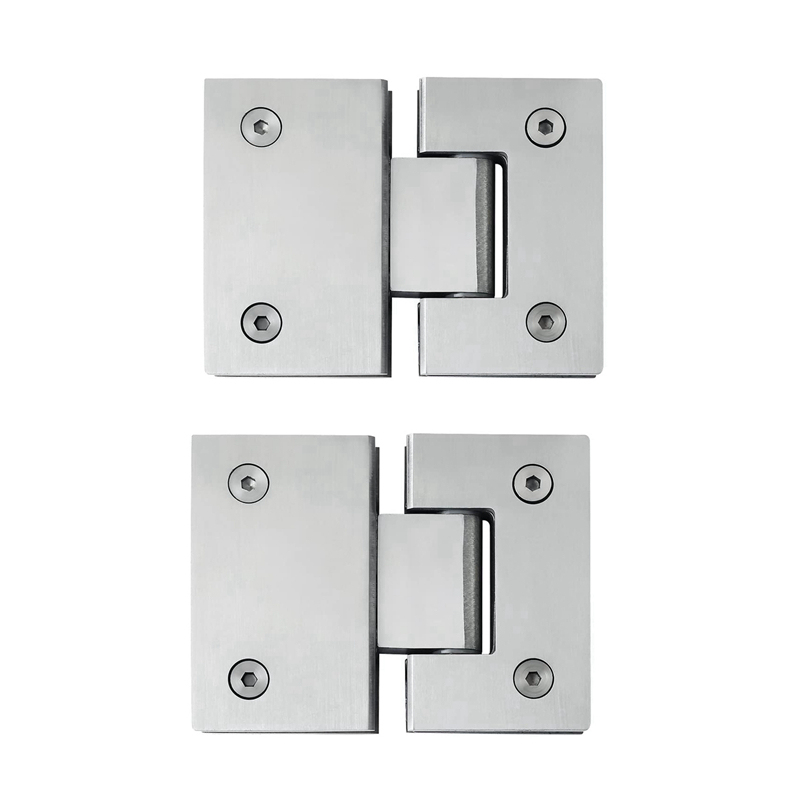 2Pcs Heavy Duty 180 Degree Glass Door Cupboard Showcase