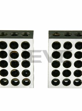 23 holes Precision 25-50-75mm Blocks 1pair(2pcs), parallel c