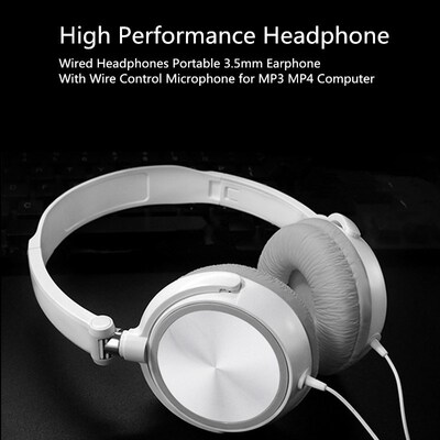 HiFi Wired Headphones for Iphone Sony Headsets with Microph