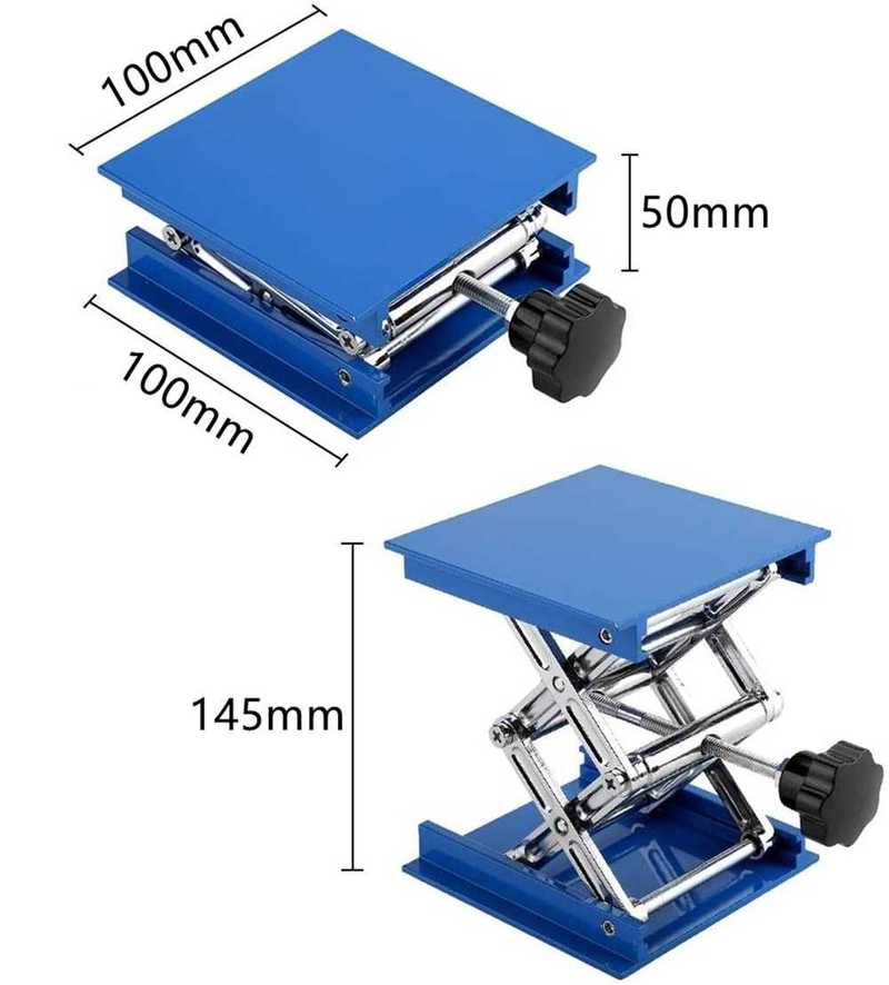 Aluminum Lifter Router Plate Table Woodworking Machinery Eng
