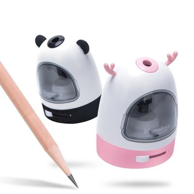 Tenwin 4 Colors Automatic Pencil Sharpener Cute for Kids Ele