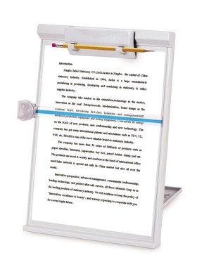 35 x 23cm Clip Typing Paper Holder Document Adjustable Copy