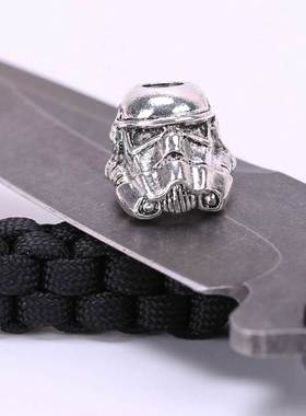 1pc Paracord Beads Metal Charms Paracord Bracelet Accessori