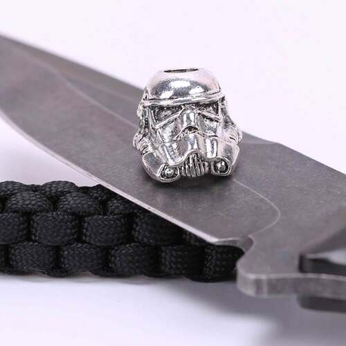 1pc Paracord Beads Metal Charms Paracord Bracelet Accessori