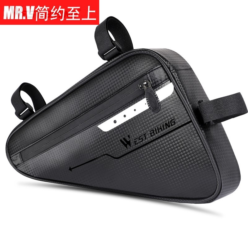 newCycling Tube Bag MTB Bike Cycling Frame Front Bicycle Ba