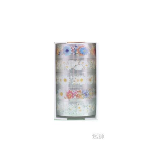 Washi Tape 5Pcs/Box Stickers Washitape School Supplies Stati